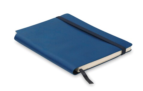 Notizbuch mit PU Cover - Blau bedrucken, Art.-Nr. MO9108-04 Notizbuch mit PU Cover - Blau bedrucken, Art.-Nr. MO9108-04