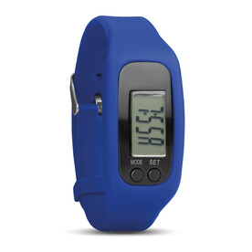 Pedometer Armband - Königsblau bedrucken, Art.-Nr. MO9136-37