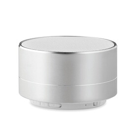 2.1 wireless Lautsprecher - Mattsilber bedrucken, Art.-Nr. MO9155-16