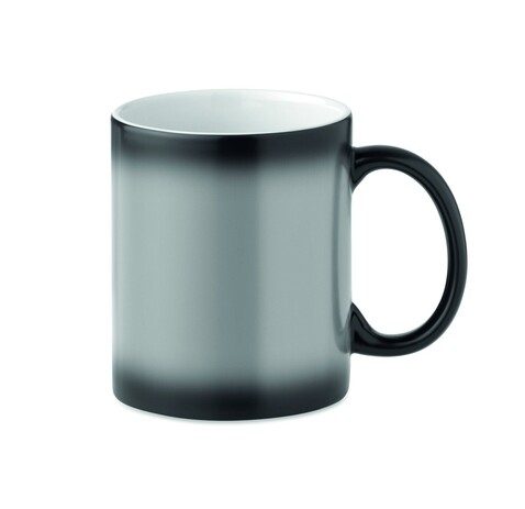 Kaffeebecher mit Farbwechsel - Schwarz bedrucken, Art.-Nr. MO9156-03 Kaffeebecher mit Farbwechsel - Schwarz bedrucken, Art.-Nr. MO9156-03