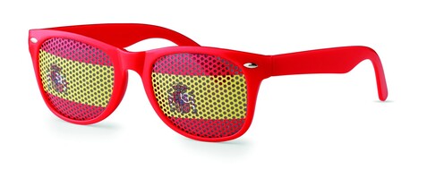 Fan Sonnenbrille - Rot bedrucken, Art.-Nr. MO9275-05