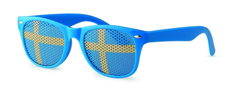 Fan Sonnenbrille - Blau bedrucken, Art.-Nr. MO9275-04 Fan Sonnenbrille - Blau bedrucken, Art.-Nr. MO9275-04