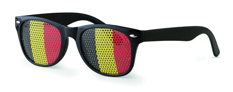 Fan Sonnenbrille - Schwarz bedrucken, Art.-Nr. MO9275-03