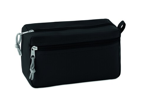 Kosmetiktasche - Schwarz bedrucken, Art.-Nr. MO9345-03 Kosmetiktasche - Schwarz bedrucken, Art.-Nr. MO9345-03