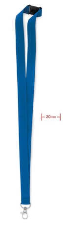 Lanyard - Königsblau bedrucken, Art.-Nr. MO9354-37 Lanyard - Königsblau bedrucken, Art.-Nr. MO9354-37