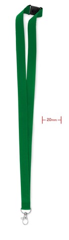Lanyard - Grün bedrucken, Art.-Nr. MO9354-09 Lanyard - Grün bedrucken, Art.-Nr. MO9354-09