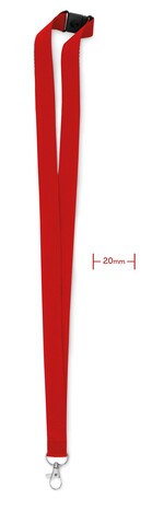 Lanyard - Rot bedrucken, Art.-Nr. MO9354-05 Lanyard - Rot bedrucken, Art.-Nr. MO9354-05