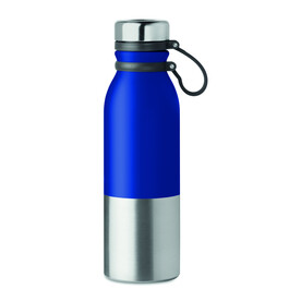 Doppelwandige Trinkflasche - Königsblau bedrucken, Art.-Nr. MO9539-37