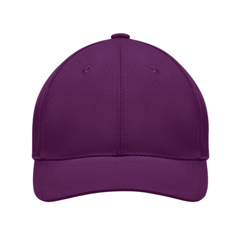 Baseball cap 6 panels 270g/m² - Bordeaux bedrucken, Art.-Nr. MO9643-02