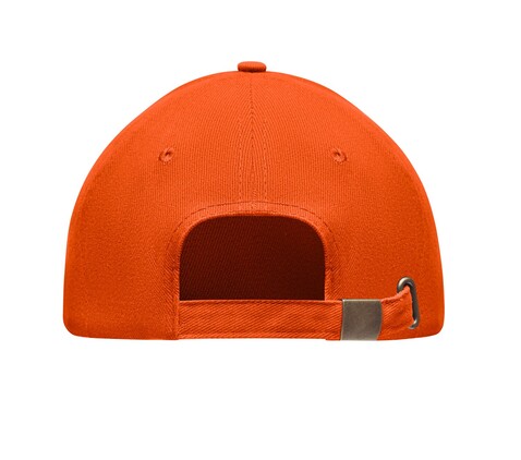 Baseball cap 6 panels 270g/m² - Orange bedrucken, Art.-Nr. MO9643-10 Baseball cap 6 panels 270g/m² - Orange bedrucken, Art.-Nr. MO9643-10
