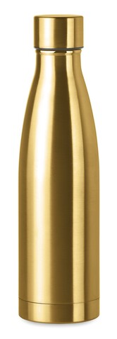 Edelstahl Isolierflasche 500ml - Matt Golden bedrucken, Art.-Nr. MO9812-97 Edelstahl Isolierflasche 500ml - Matt Golden bedrucken, Art.-Nr. MO9812-97