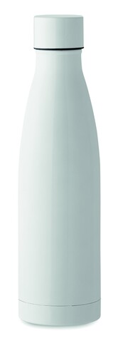 Edelstahl Isolierflasche 500ml - Weiß bedrucken, Art.-Nr. MO9812-06 Edelstahl Isolierflasche 500ml - Weiß bedrucken, Art.-Nr. MO9812-06