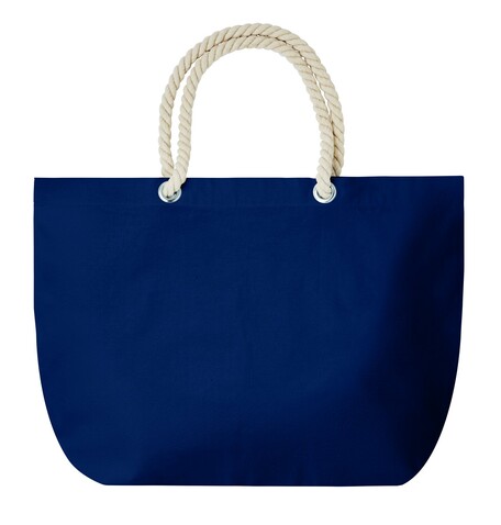 Strandtasche mit Kordelgriff - Blau bedrucken, Art.-Nr. MO9813-04 Strandtasche mit Kordelgriff - Blau bedrucken, Art.-Nr. MO9813-04