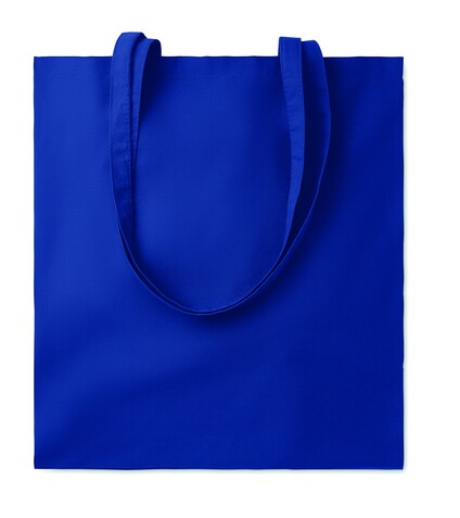 Boodschappentas 180 g/m² - Blau bedrucken, Art.-Nr. MO9846-04