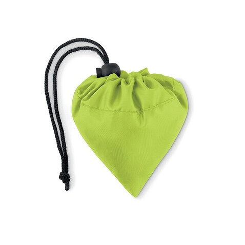 Faltbare Einkaufstasche RPET - Limette bedrucken, Art.-Nr. MO9861-48