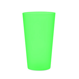 Wiederverwendbarer Becher - Transparent Grün bedrucken, Art.-Nr. MO9907-24
