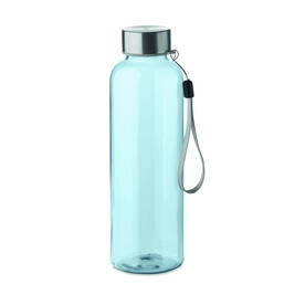 RPET-Flasche 500ml - Transparent Hellblau bedrucken, Art.-Nr. MO9910-52