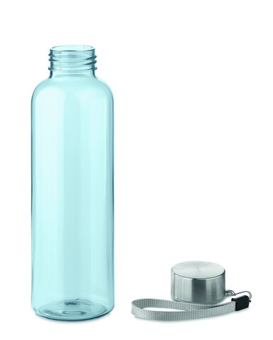 RPET-Flasche 500ml - Transparent Hellblau bedrucken, Art.-Nr. MO9910-52 RPET-Flasche 500ml - Transparent Hellblau bedrucken, Art.-Nr. MO9910-52