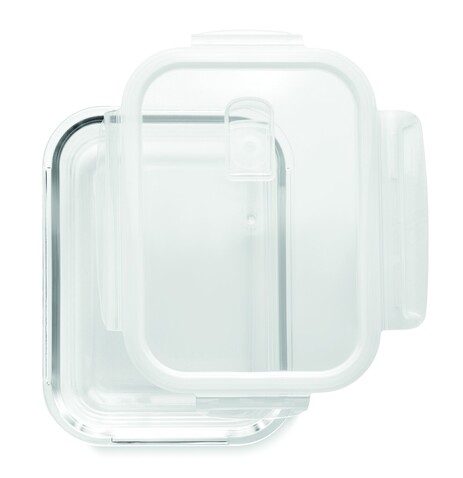 Lunchbox Glas 900ml - Transparent bedrucken, Art.-Nr. MO9923-22 Lunchbox Glas 900ml - Transparent bedrucken, Art.-Nr. MO9923-22