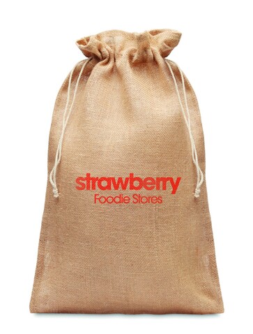 Große Jute Tasche 30x47 cm - Beige bedrucken, Art.-Nr. MO9930-13 Große Jute Tasche 30x47 cm - Beige bedrucken, Art.-Nr. MO9930-13