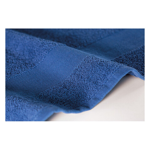 Handtuch Organic Cotton - Königsblau bedrucken, Art.-Nr. MO9931-37