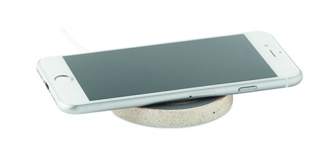 Induktive Ladestation - Beige bedrucken, Art.-Nr. MO9996-13