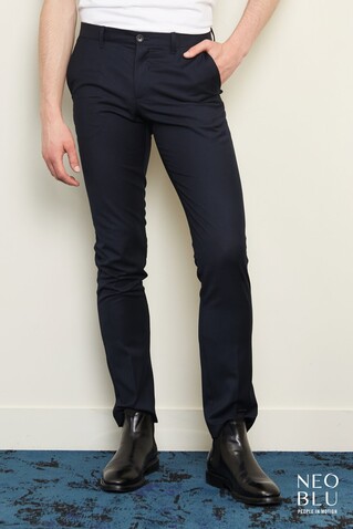 GABIN MEN SUIT TROUSER - Night bedrucken, Art.-Nr. N03162-NH-060 GABIN MEN SUIT TROUSER - Night bedrucken, Art.-Nr. N03162-NH-060