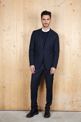 MARIUS MEN SUIT JACKET - Night bedrucken, Art.-Nr. N03164-NH-060
