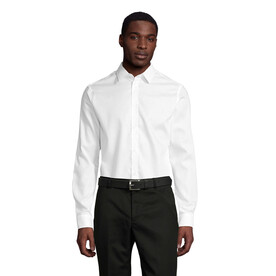 BLAISE MEN SHIRT - Optic White bedrucken, Art.-Nr. N03182-OQ-S
