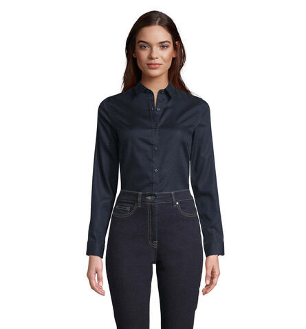 BLAISE WOMEN SHIRT - Night bedrucken, Art.-Nr. N03183-NH-S BLAISE WOMEN SHIRT - Night bedrucken, Art.-Nr. N03183-NH-S