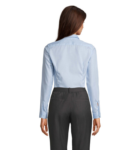 BLAISE WOMEN SHIRT - Soft Blue bedrucken, Art.-Nr. N03183-EU-XXL BLAISE WOMEN SHIRT - Soft Blue bedrucken, Art.-Nr. N03183-EU-XXL