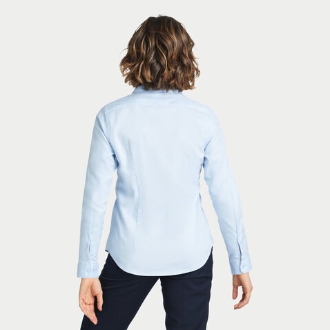 BLAISE WOMEN SHIRT - Soft Blue bedrucken, Art.-Nr. N03183-EU-XXL BLAISE WOMEN SHIRT - Soft Blue bedrucken, Art.-Nr. N03183-EU-XXL