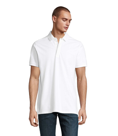OWEN MEN POLO 215 - Optic White bedrucken, Art.-Nr. N03188-OQ-M OWEN MEN POLO 215 - Optic White bedrucken, Art.-Nr. N03188-OQ-M