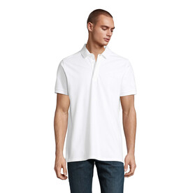 OWEN MEN POLO 215 - Optic White bedrucken, Art.-Nr. N03188-OQ-XXL