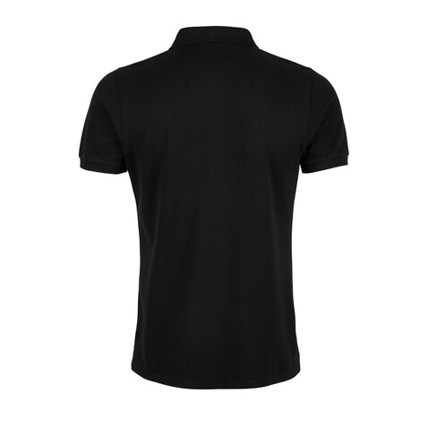 OWEN MEN POLO 215 - Deep Black bedrucken, Art.-Nr. N03188-DB-M