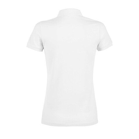 OWEN WOMEN POLO 215 - Optic White bedrucken, Art.-Nr. N03189-OQ-L