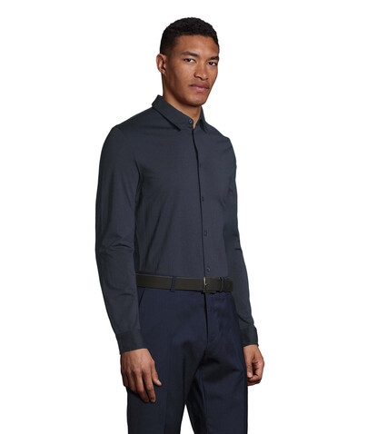BALTHAZAR MEN SHIRT - Night bedrucken, Art.-Nr. N03198-NH-4XL BALTHAZAR MEN SHIRT - Night bedrucken, Art.-Nr. N03198-NH-4XL