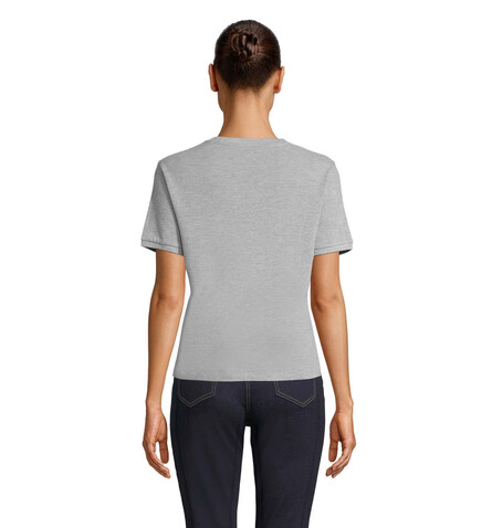 LORIS UNISEX T-SHIRT 180 - Gray Melanged bedrucken, Art.-Nr. N03775-MM-4XL LORIS UNISEX T-SHIRT 180 - Gray Melanged bedrucken, Art.-Nr. N03775-MM-4XL