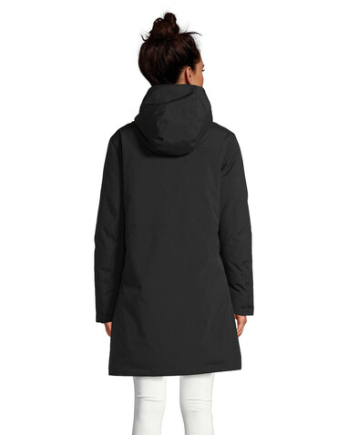 ALFI WOMEN WARM JACKET - Deep Black bedrucken, Art.-Nr. N04005-DB-S