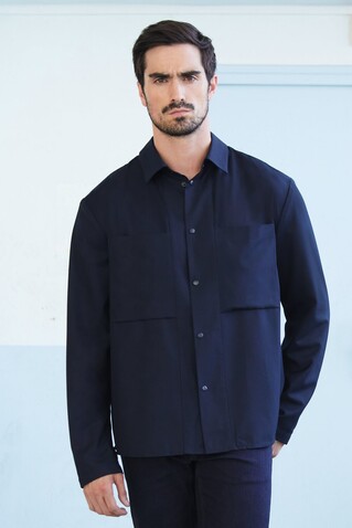 MADDEN UNISEX OVERSHIRT - Night bedrucken, Art.-Nr. N04802-NH-XS MADDEN UNISEX OVERSHIRT - Night bedrucken, Art.-Nr. N04802-NH-XS