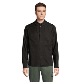 MADDEN UNISEX OVERSHIRT - Deep Black bedrucken, Art.-Nr. N04802-DB-XXL