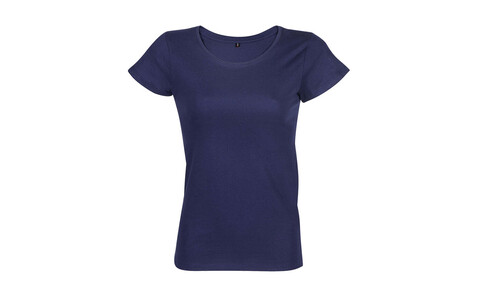 TEMPO WOMEN 185 T-SHIRT - French Navy bedrucken, Art.-Nr. R03257-FN-XS