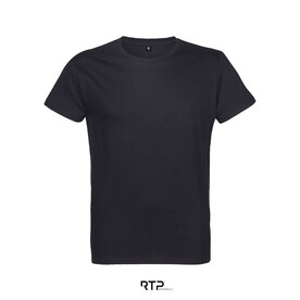 VISION t-shirt all pretrait - Deep Black bedrucken, Art.-Nr. R04321-DB-3XL