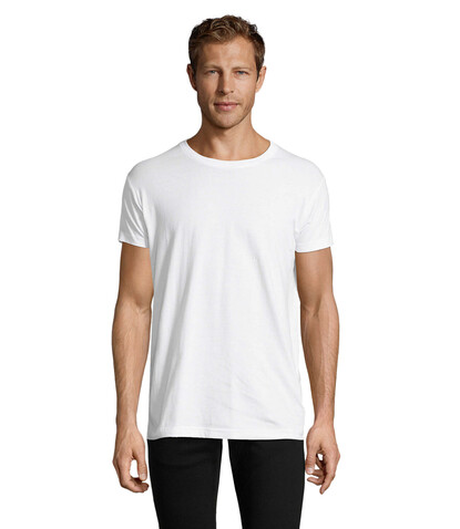 REGENT FIT HERREN 150g - White bedrucken, Art.-Nr. S00553-WH-M