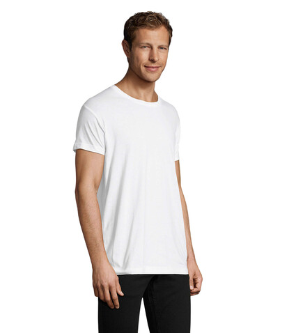 REGENT FIT HERREN 150g - White bedrucken, Art.-Nr. S00553-WH-M