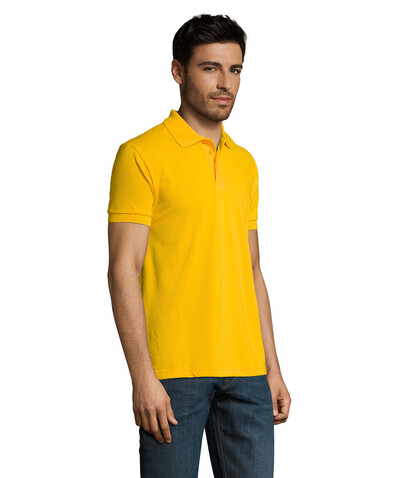 PRIME HERREN POLO 200g - Gold bedrucken, Art.-Nr. S00571-GO-L PRIME HERREN POLO 200g - Gold bedrucken, Art.-Nr. S00571-GO-L