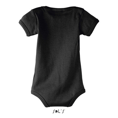 BAMBINO BABY BODY 180g - Schwarz bedrucken, Art.-Nr. S00583-BK-XXS BAMBINO BABY BODY 180g - Schwarz bedrucken, Art.-Nr. S00583-BK-XXS