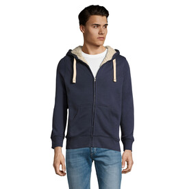 SHERPA UNISEX ZIPPED JACKET - French Navy bedrucken, Art.-Nr. S00584-FN-XXS