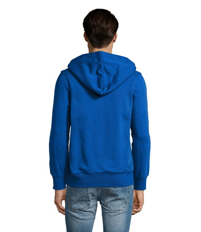 SHERPA UNISEX ZIPPED JACKET - Royal Blue bedrucken, Art.-Nr. S00584-RB-M