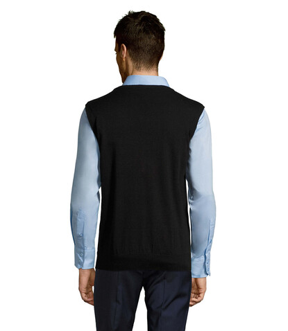GENTLEMEN UNISEX SWEATER - Schwarz bedrucken, Art.-Nr. S00591-BK-XXS GENTLEMEN UNISEX SWEATER - Schwarz bedrucken, Art.-Nr. S00591-BK-XXS